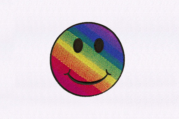 Colorful Smiling Emoji Design