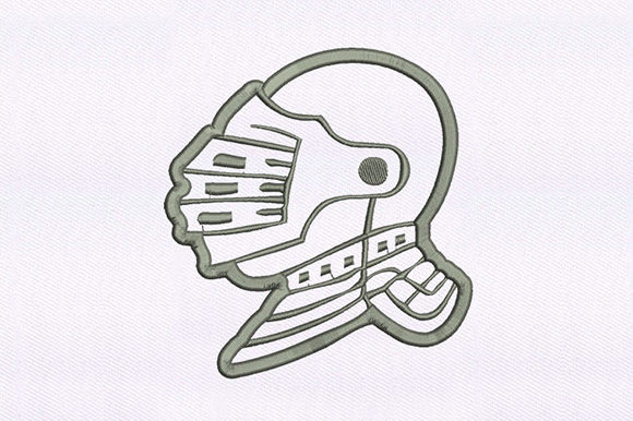 Shingling Armor Embroidery Design