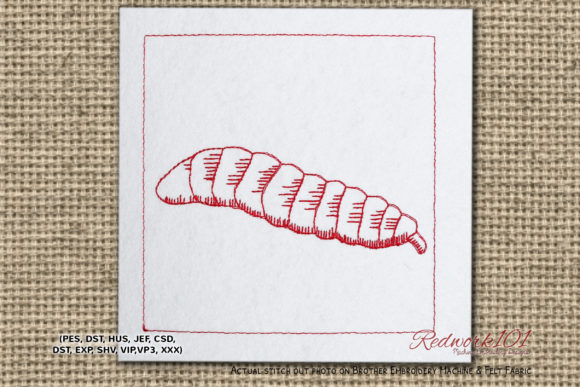 Soldier Worm Bluework