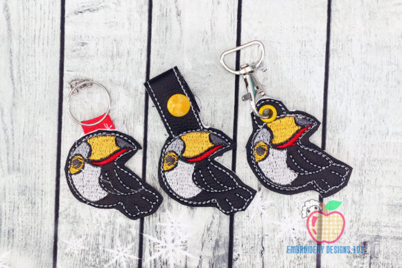 Toucan Bird ITH Keyfob