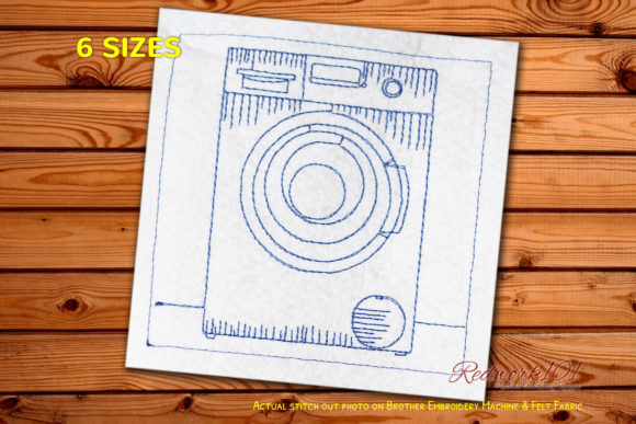 Washing Machine Bluework